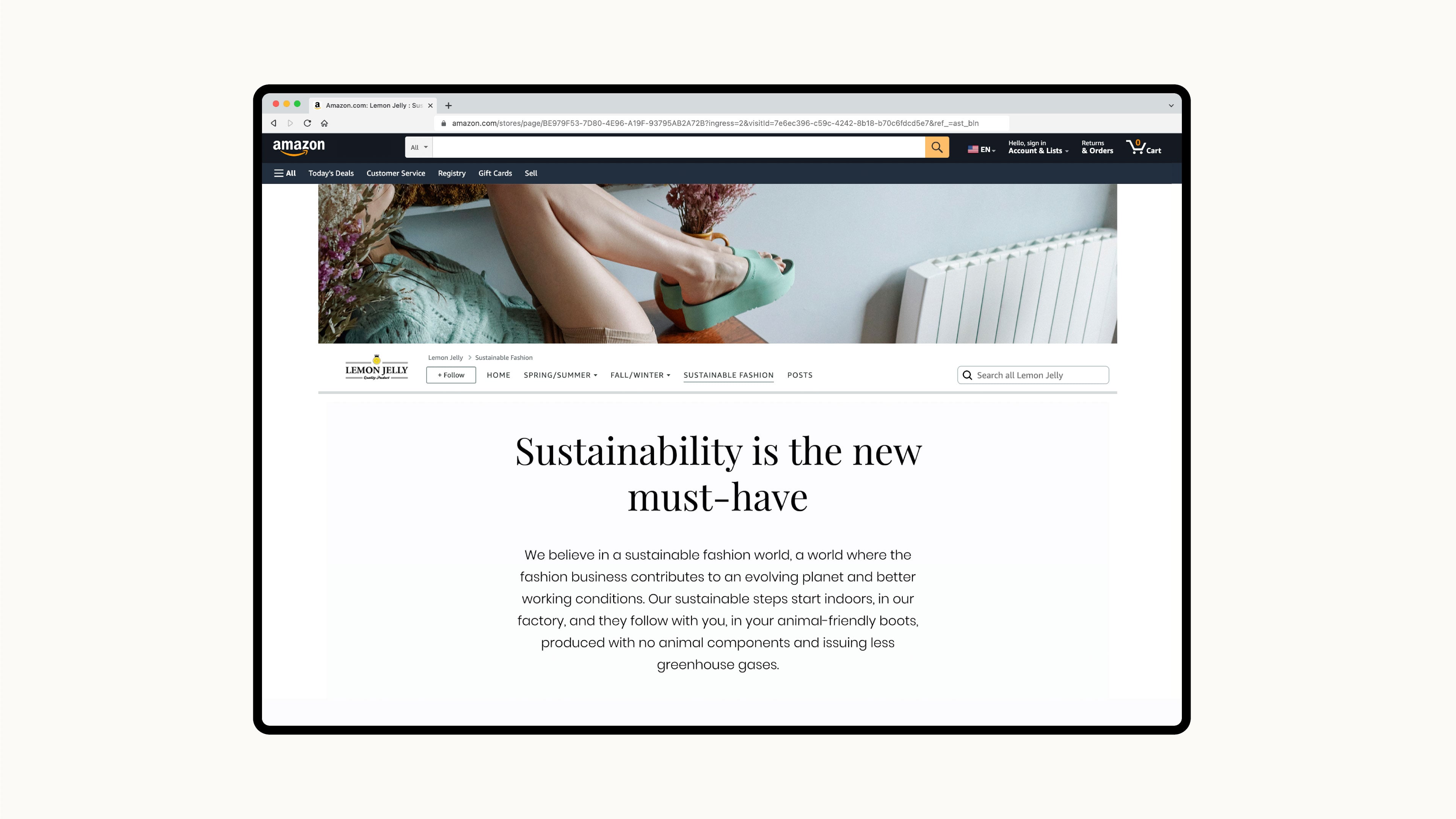 Lemon Jelly Brand Store — frame 2